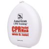 American CPR Pocket Mask, Plastic Case, Adult/Child/Infant with O2 Inlet