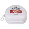 American CPR Pocket Mask, Plastic Case, Adult/Child/Infant with O2 Inlet