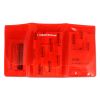 Mini Folding First Aid Pack, Red, Urgent First Aid, 18 Pieces
