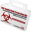 BBP / Bodily Fluid Protection Kit with Bonus 6 piece CPR kit for additional Rescuer Protection