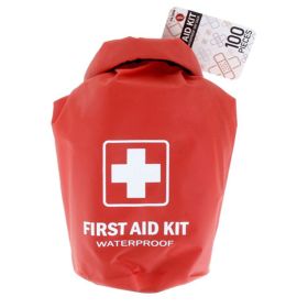 All Purpose First Aid Kit (Option: Waterproof Dry Bag Red)