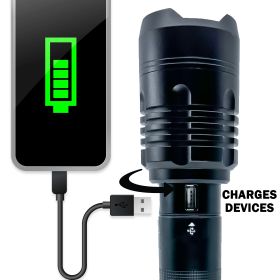 Stingerâ„¢ Tactical Lumen Rechargeable Flashlight (style: 10000 Lumens)